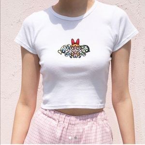 Brandy Melville powerpuff girl top rare